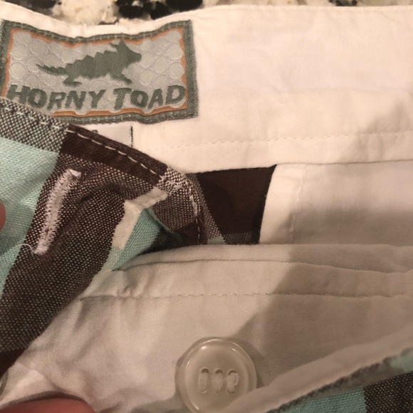 Horny Toad madras plaid bermuda shorts - Picture 5 of 12